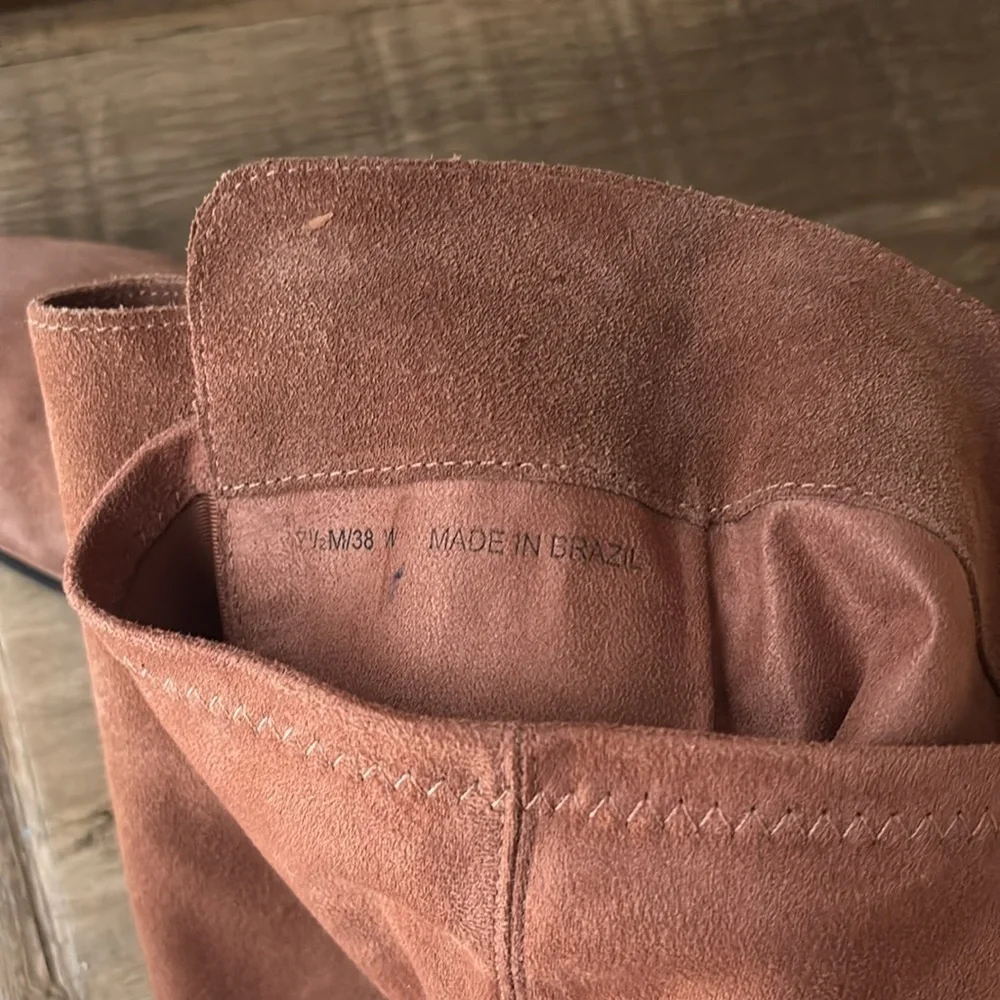 Lucky Brand Suede Riding Boots. Calypso | Ginger Women’s Sz. 7.5 EUC | Luxe